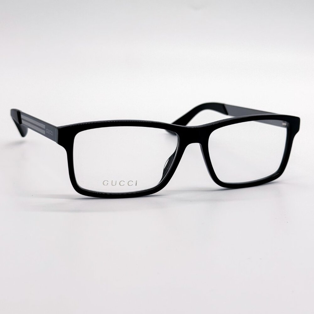 NEW GUCCI GG0692O 004 UNISEX BLACK/GREY EYEGLASSES GUCCI